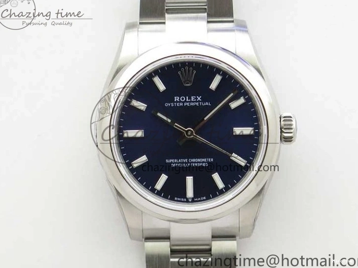 MiroTime 0409 Efficient Oyster Perpetual 31mm 277200 EWF Best Edition Blue Dial on SS Bracelet 6T 2771